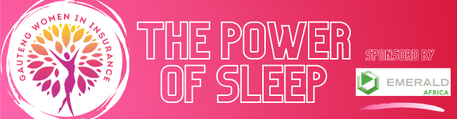 the power of sleep banner