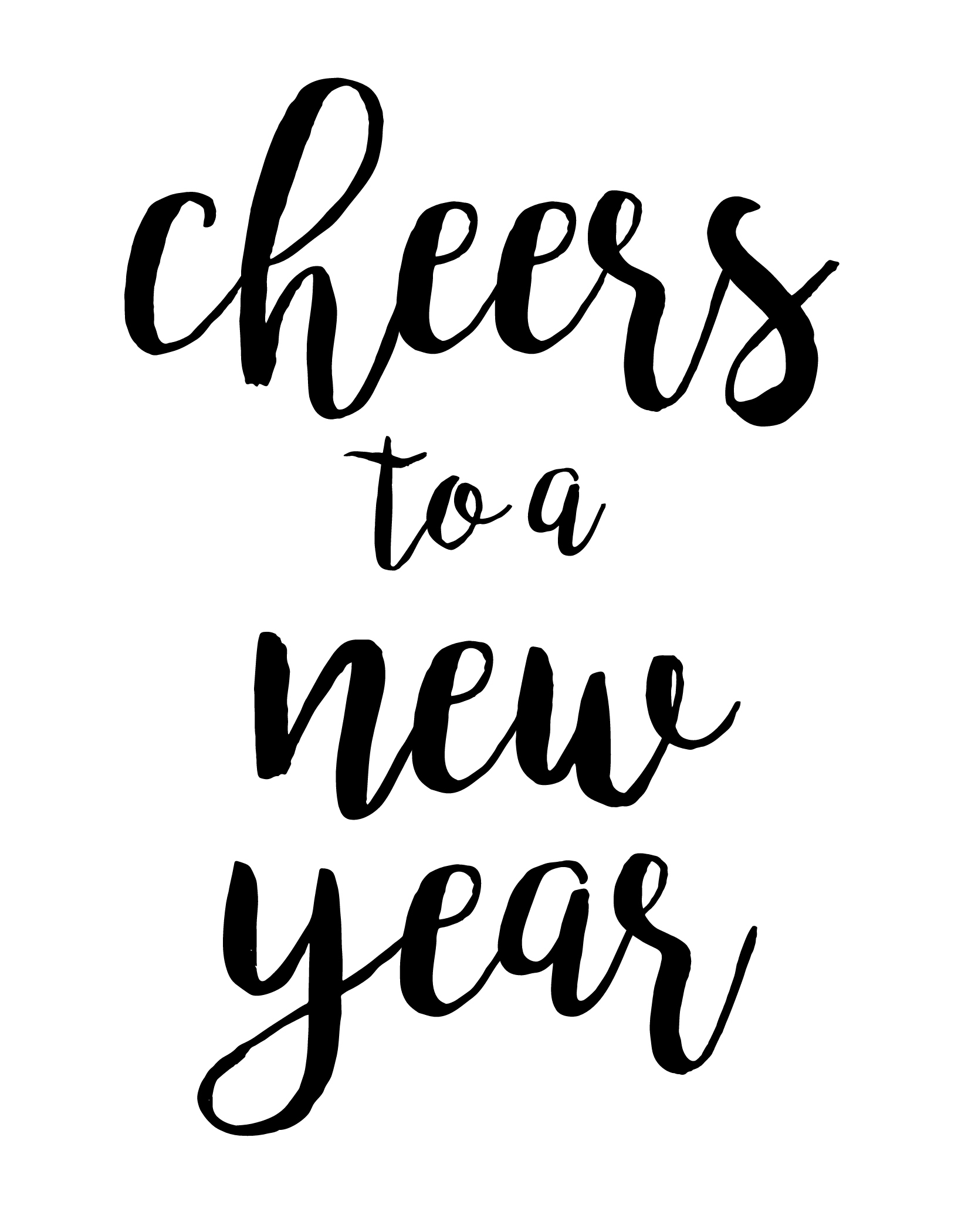 cheers to a new year