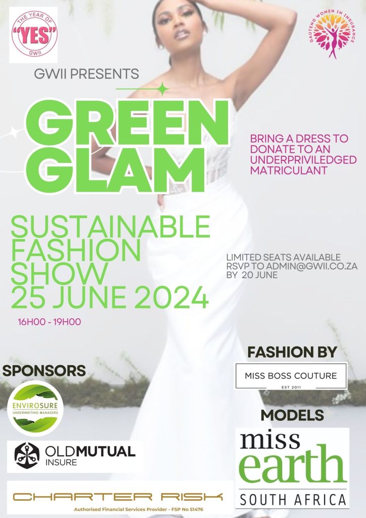 green black elegant fashion show magazine cover
