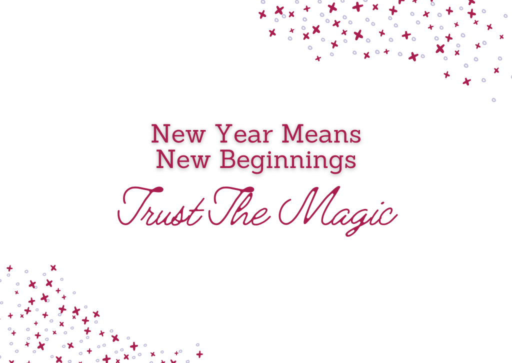 maroon and paper texture background new year means new beginnings postcard template (1)