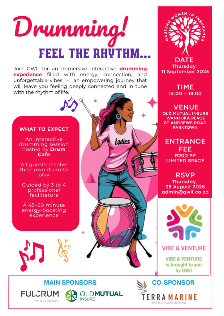 pink purple colorful playful illustrative music class flyer
