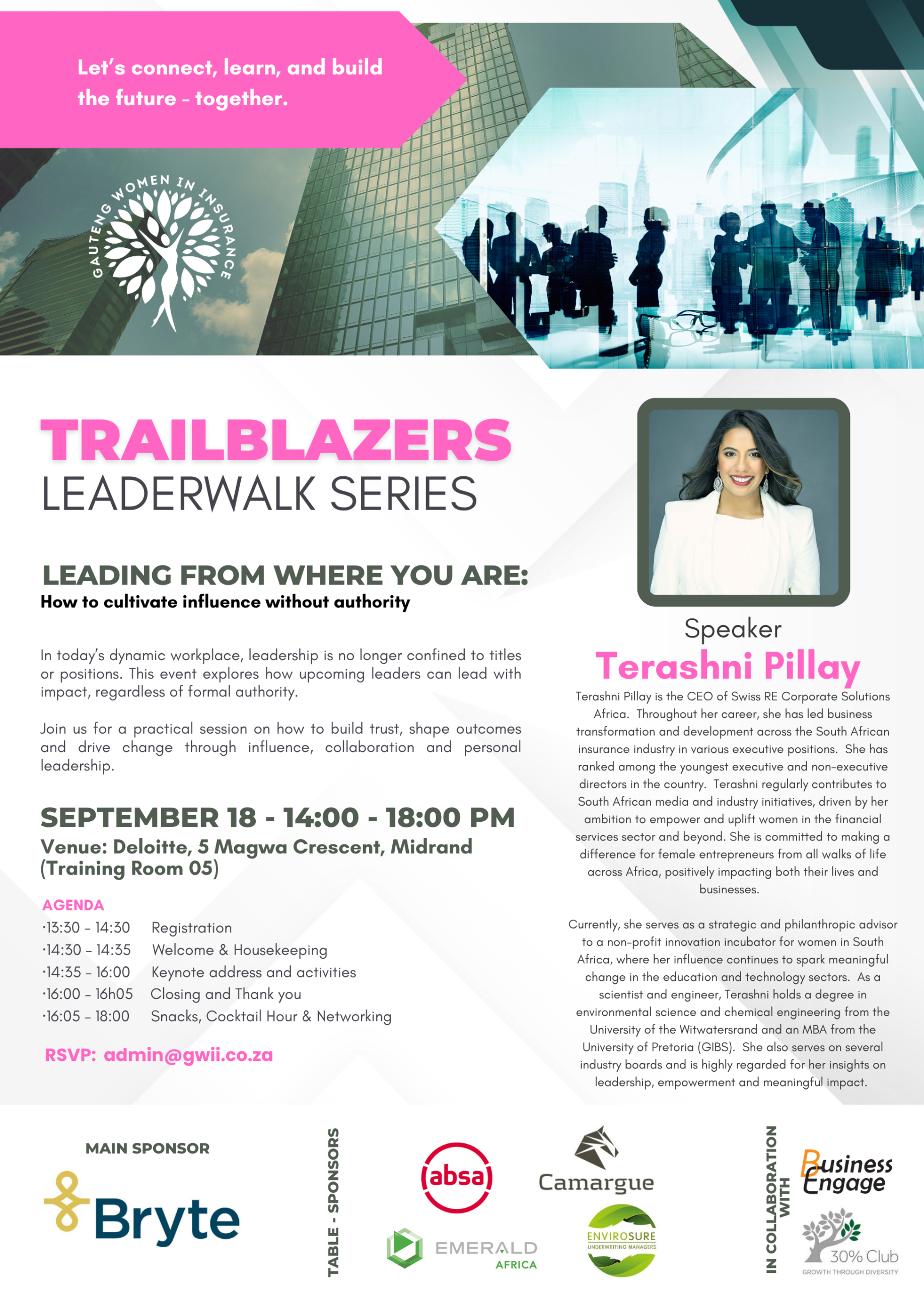 trailblazers leaderwalk invite